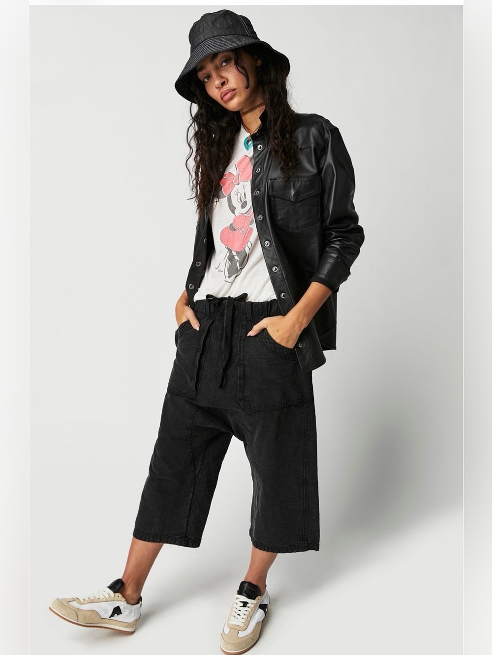 NWOT Free People Zuma Cropped Harem Pants
